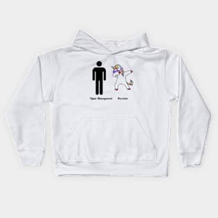 Upper Management/Unicorn Kids Hoodie